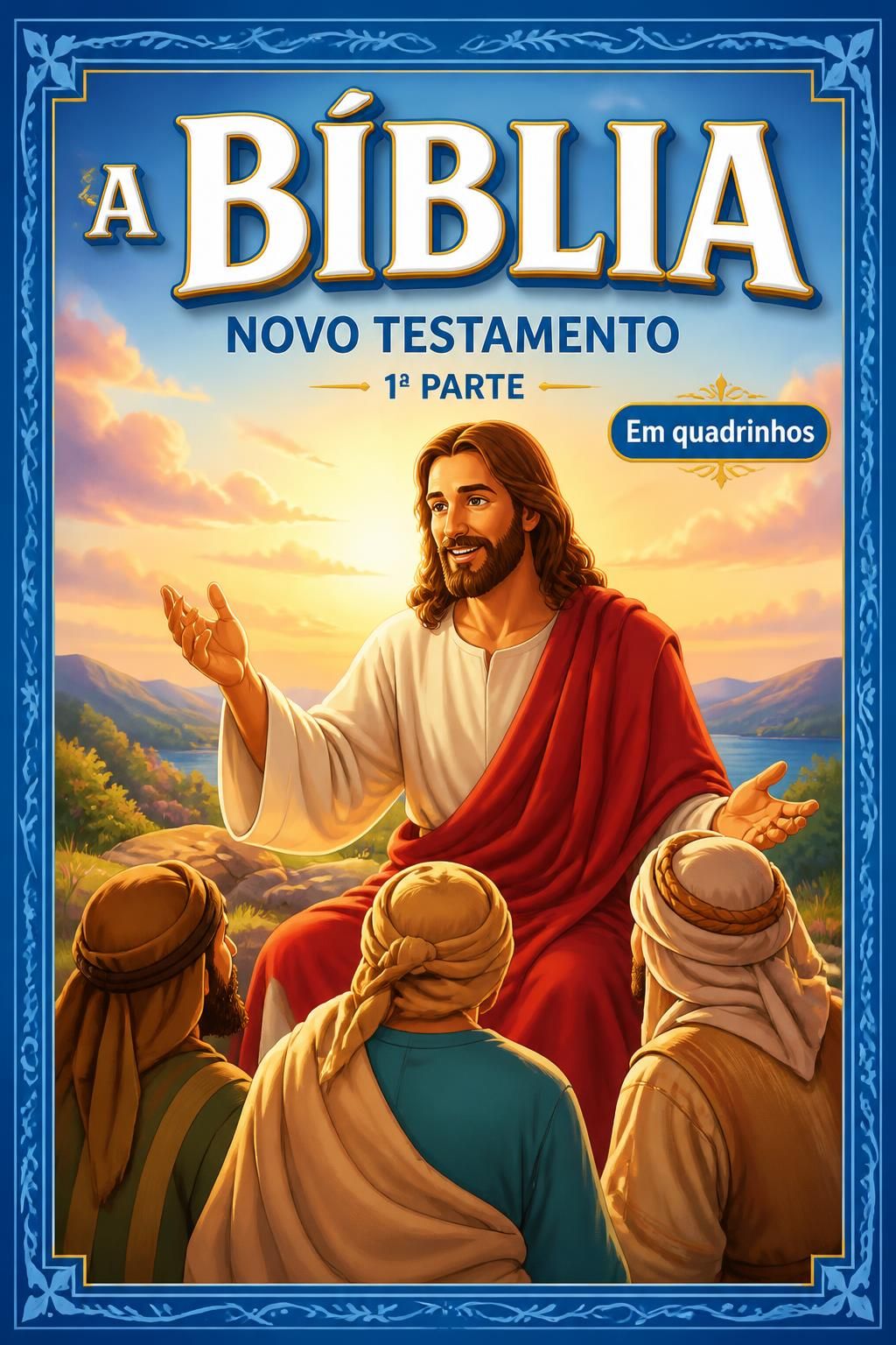 Capa da parte 2 da Bíblia em Quadrinhos