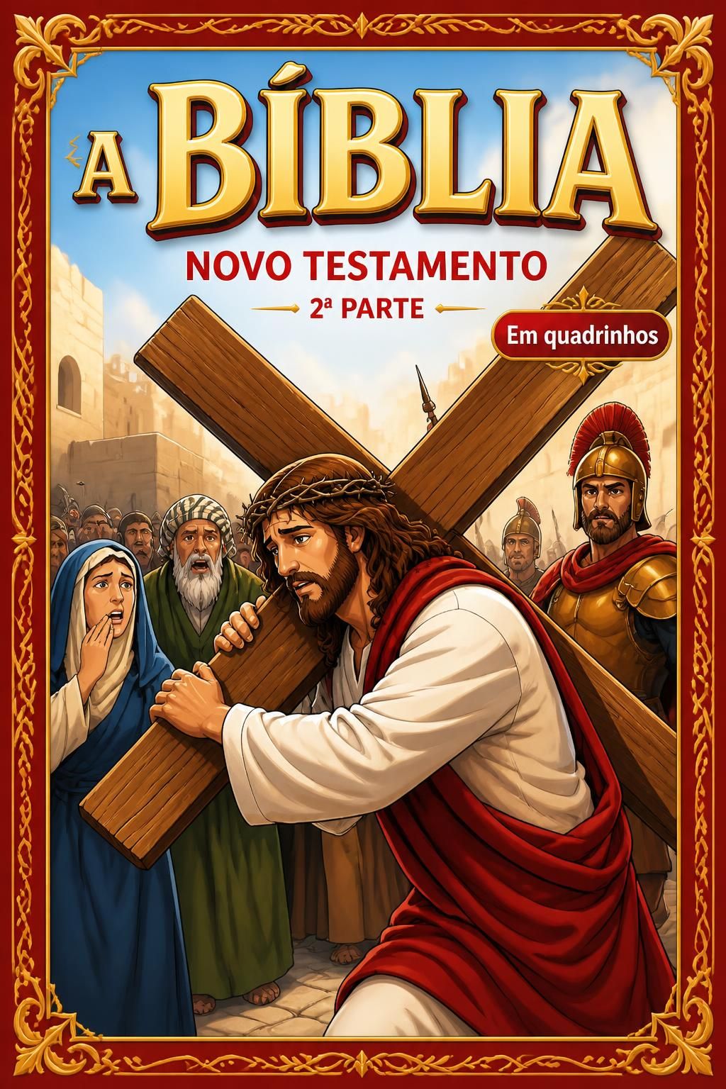 Capa da parte 3 da Bíblia em Quadrinhos